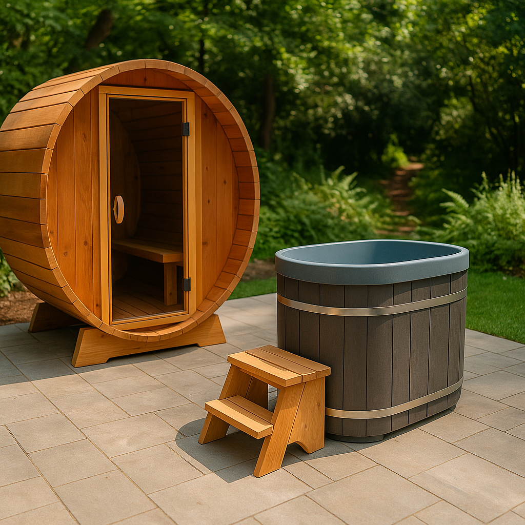 Infrared Sauna+Cold Plunge
