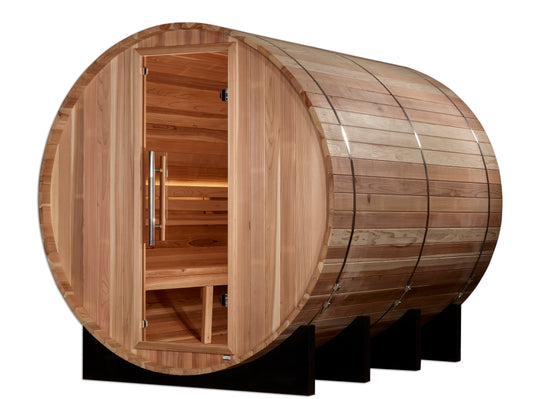 Klosters 6-Person Barrel Traditional Sauna
