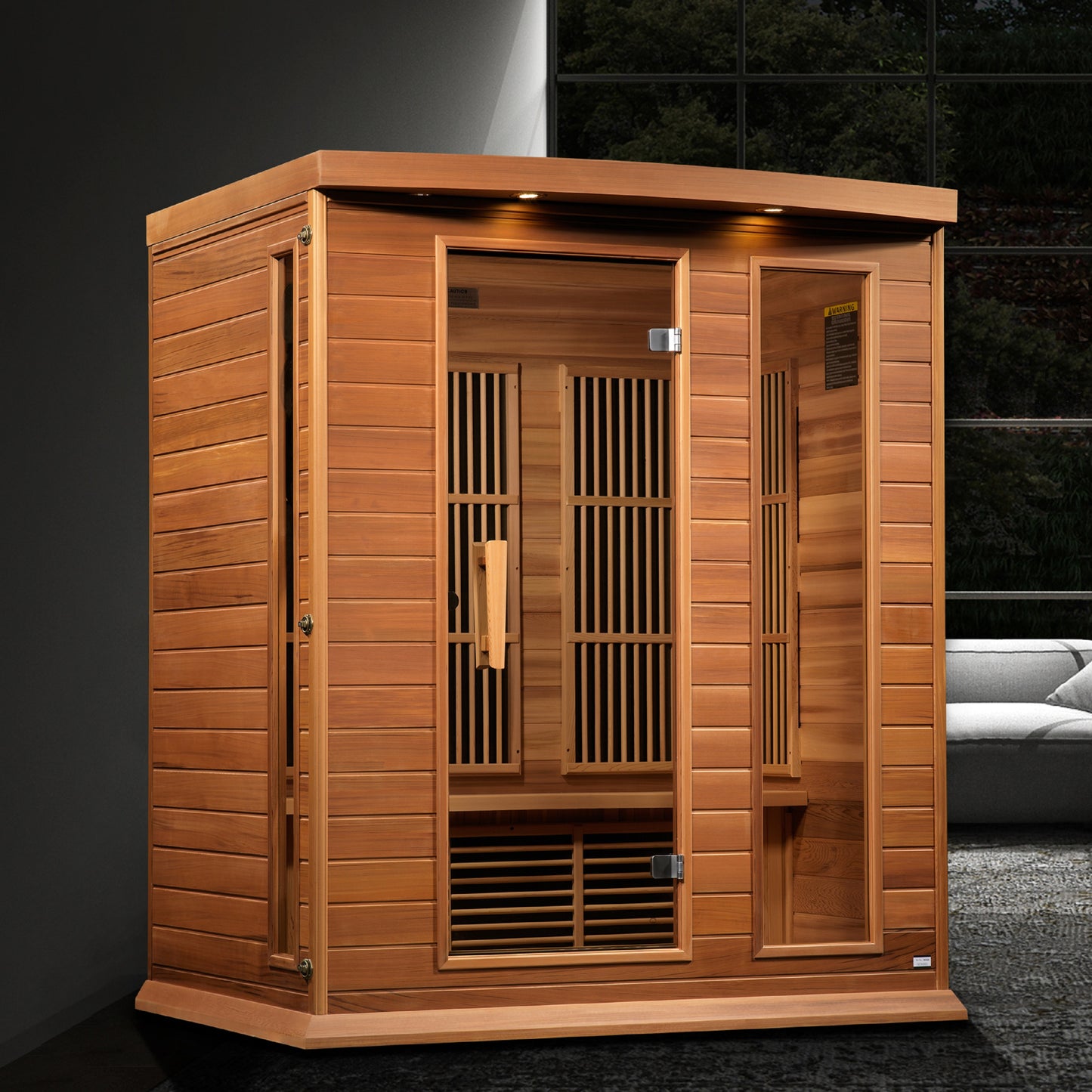 Maxxus 3-Person Low EMF FAR Infrared Sauna