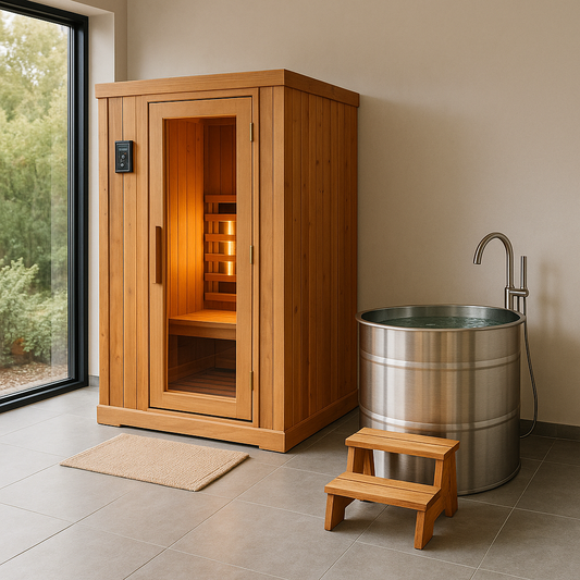 Sauna+Cold Plunge