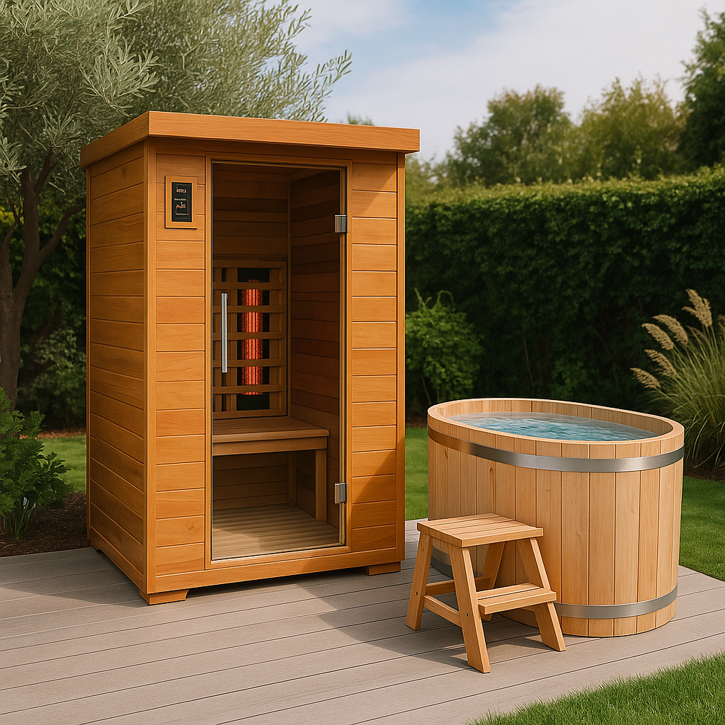 Infrared Sauna+Cold Plunge
