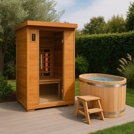 Infrared Sauna+Cold Plunge