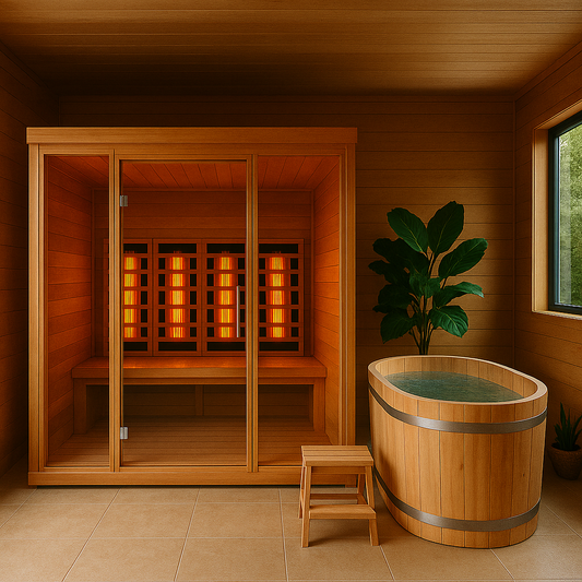 Sauna+Cold Plunge