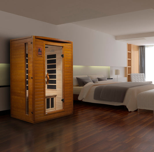Dynamic Versailles 2-Person Low EMF FAR Infrared Sauna.