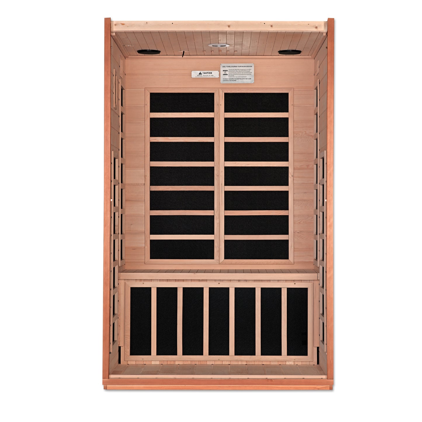 Dynamic Cordoba Elite 2-person Ultra Low EMF (Between 3-5MG) FAR Infrared Sauna