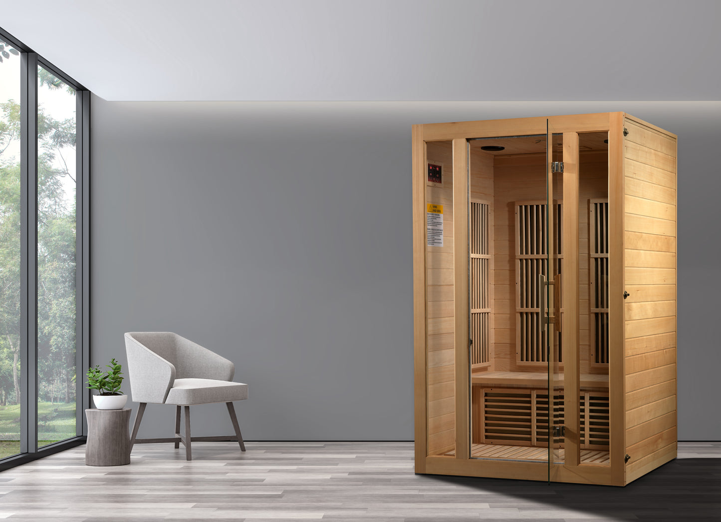Seattle 2-Person Low EMF FAR Infrared Sauna