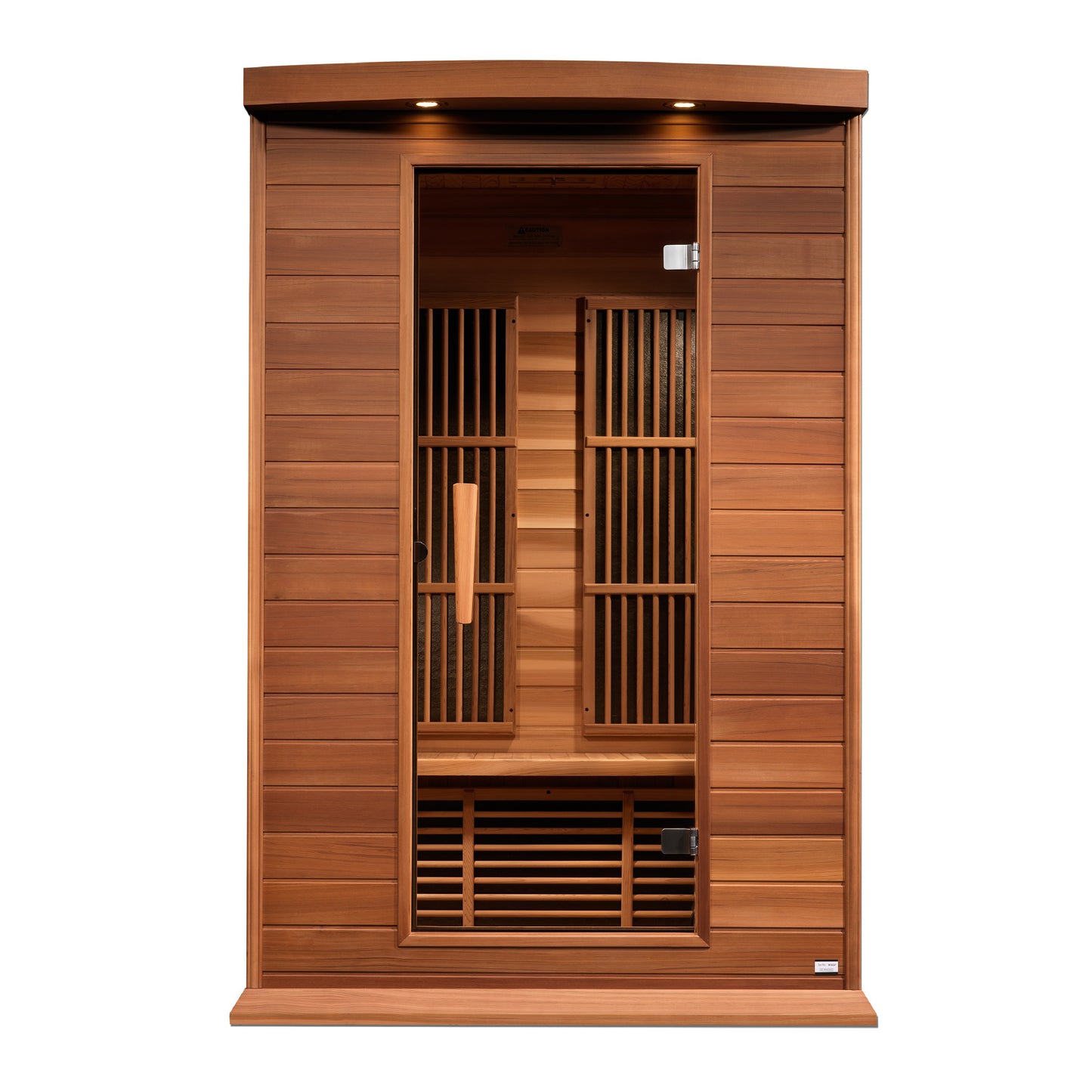 Maxxus 2-Person Near Zero EMF FAR Infrared Sauna – Canadian Red Cedar